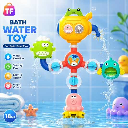 Huanger 4 Piece Baby Water Toy Set - Ages 18M+