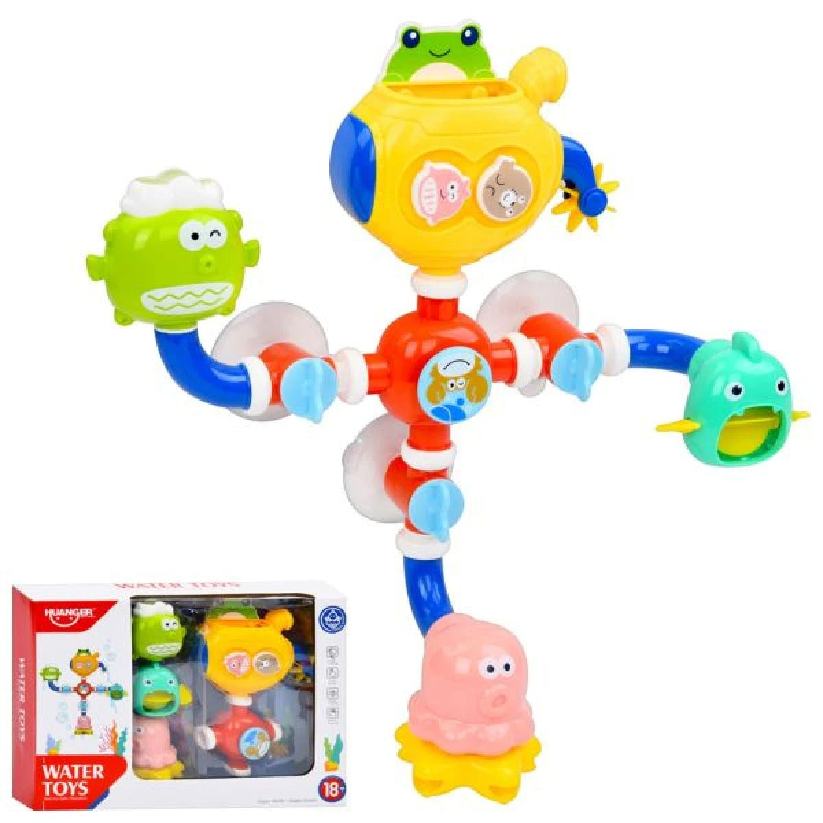 Huanger 4 Piece Baby Water Toy Set - Ages 18M+