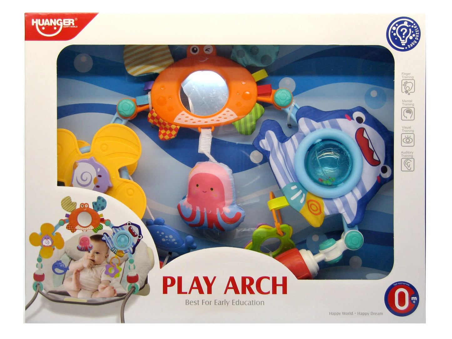 Huanger Baby Cot Play Arch Mobile - Ages 0M+