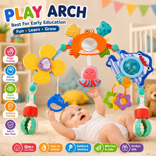 Huanger Baby Cot Play Arch Mobile - Ages 0M+
