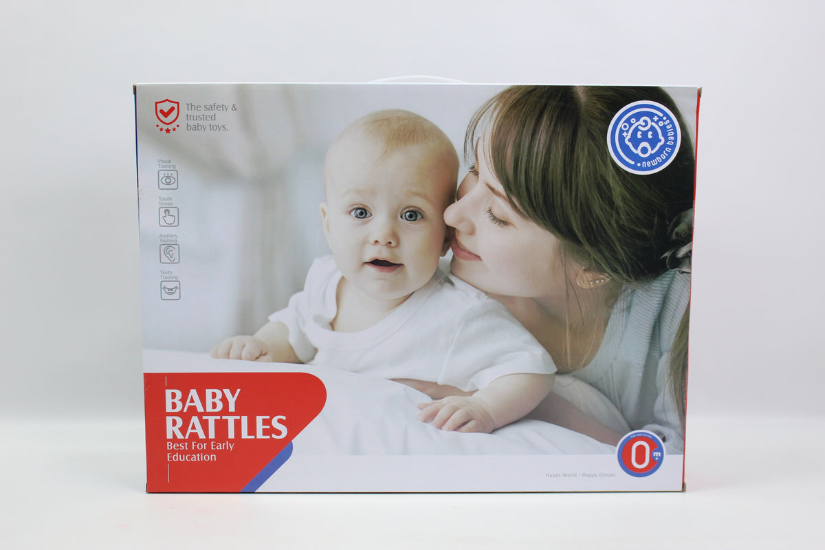 Huanger Baby Rattles - 12 Piece Set - Ages 0M+