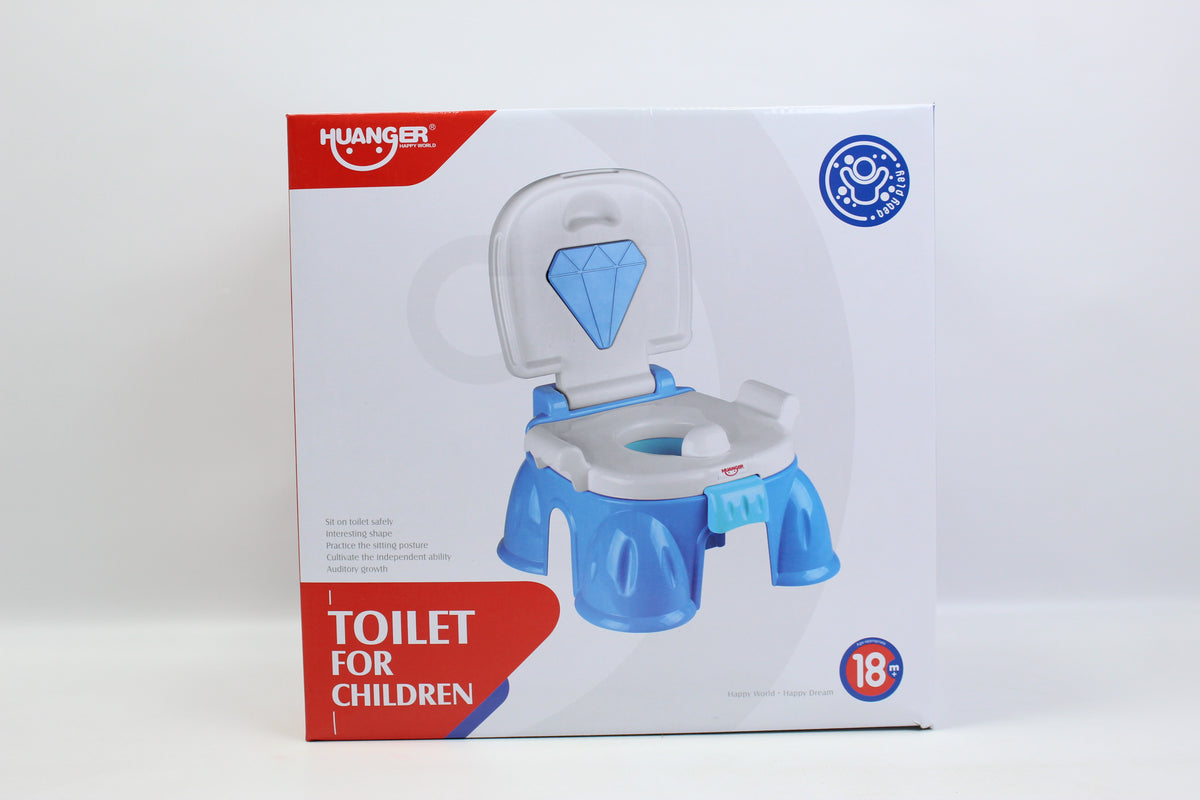 Huanger Children's Potty Training Chair - Blue - Ages 18M+