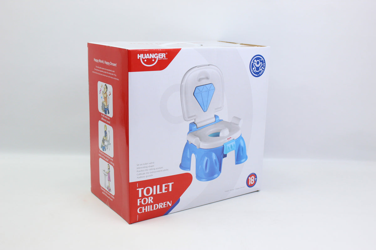 Huanger Children's Potty Training Chair - Blue - Ages 18M+
