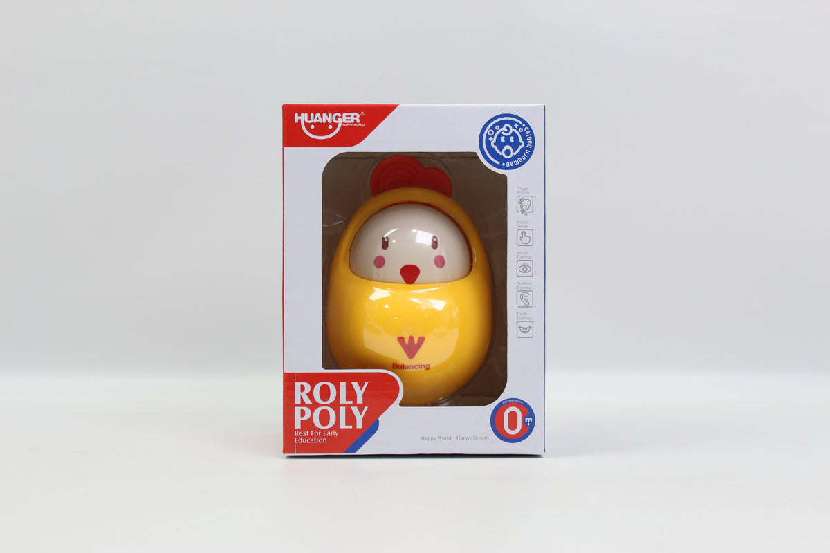 Huanger Duck Roly-Poly Tumbler - Yellow - Ages 0M+