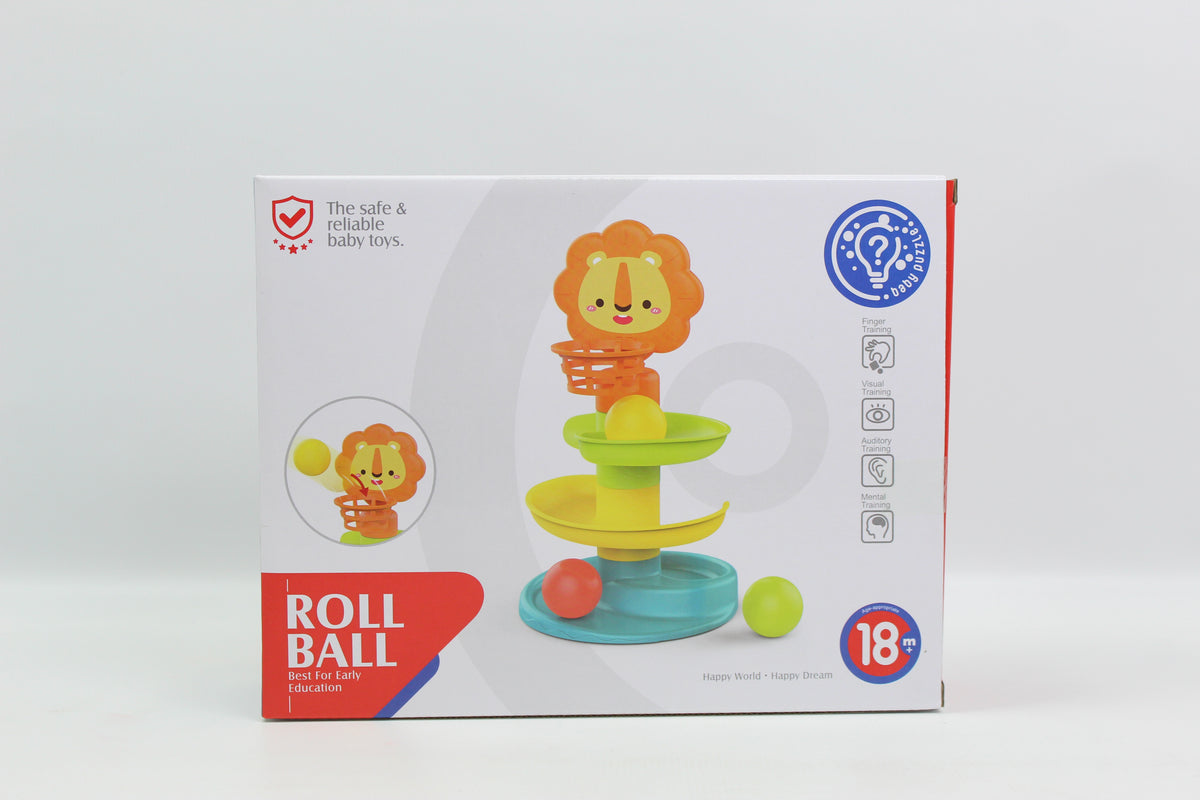 Huanger Lion Rolling Ball Tower - Ages 18M+