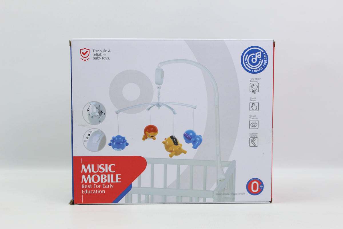 Huanger Musical Baby Mobile with Hanging Animals - Ages 0M+