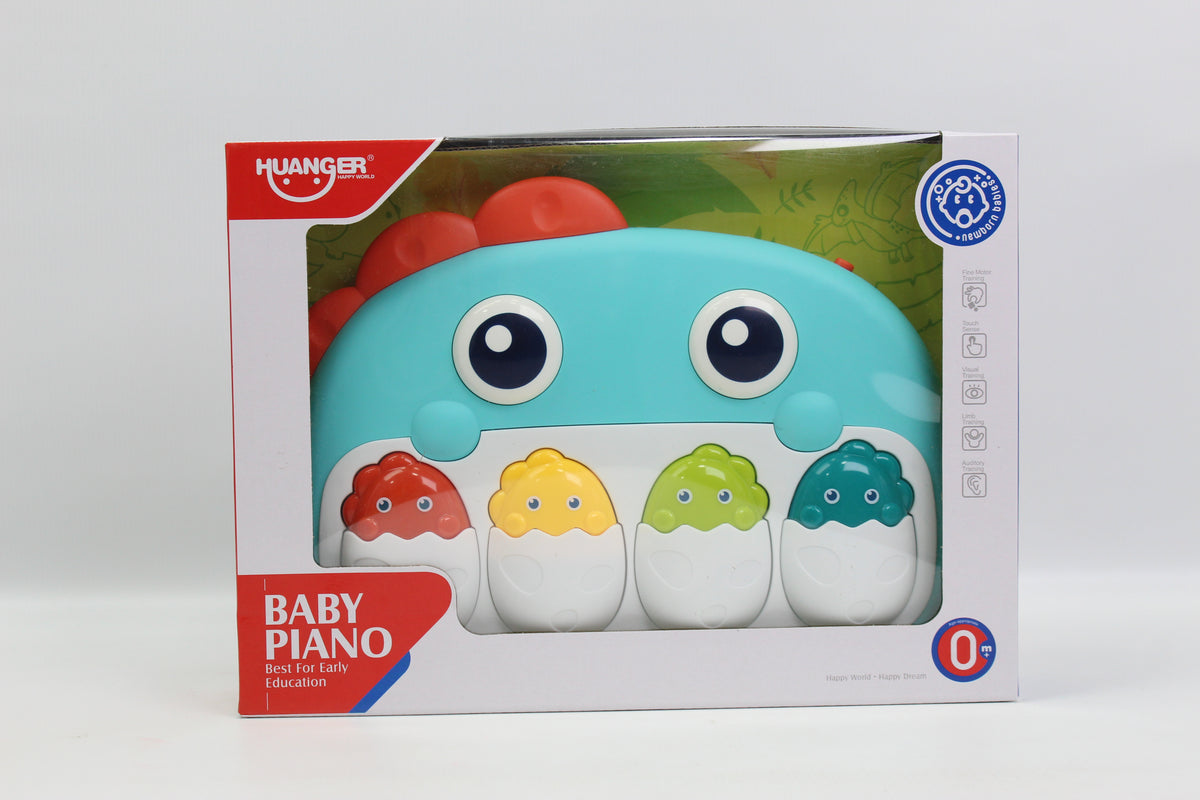 Huanger Musical Baby Piano - Ages 0M+