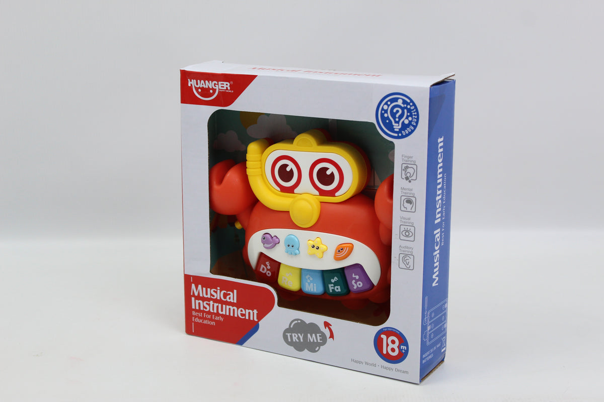 Huanger Musical Owl Piano - Ages 18M+
