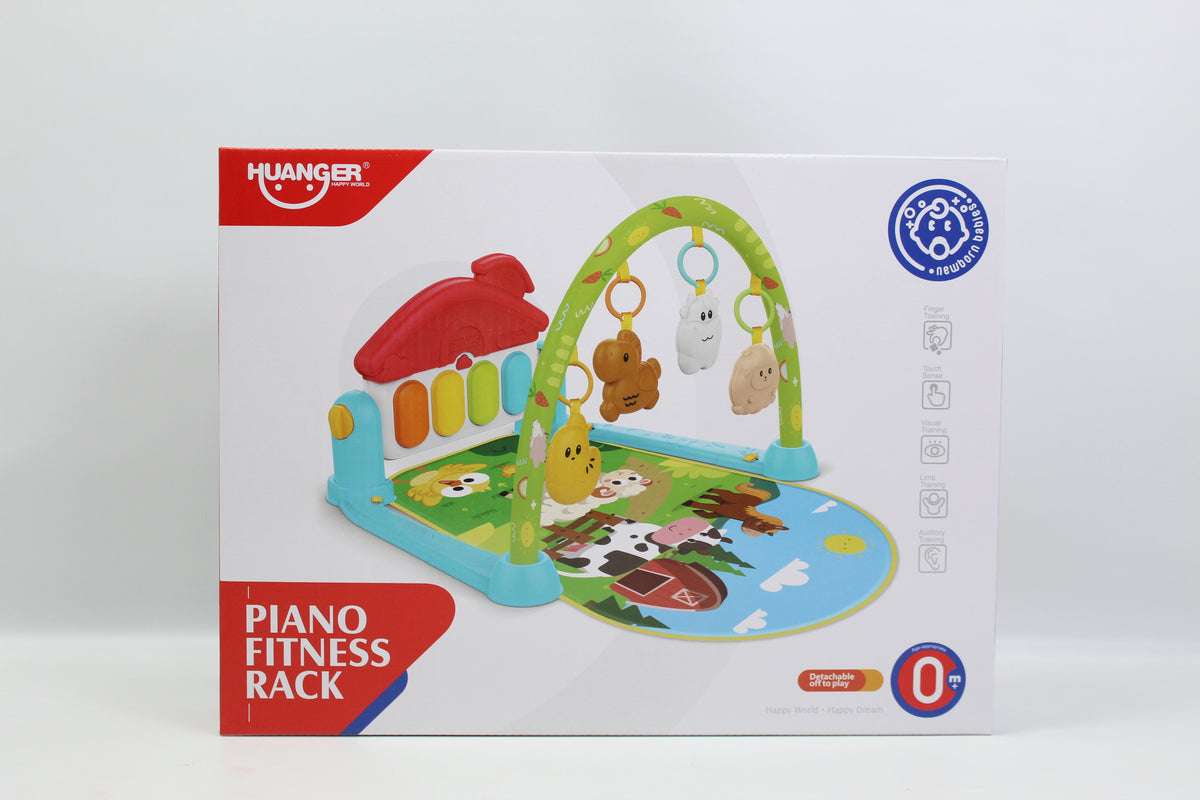 Huanger Musical Piano Fitness Play Gym - Ages 0M+