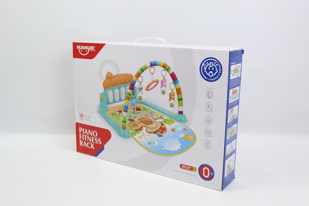 Huanger Musical Piano Fitness Play Gym - Ages 0M+
