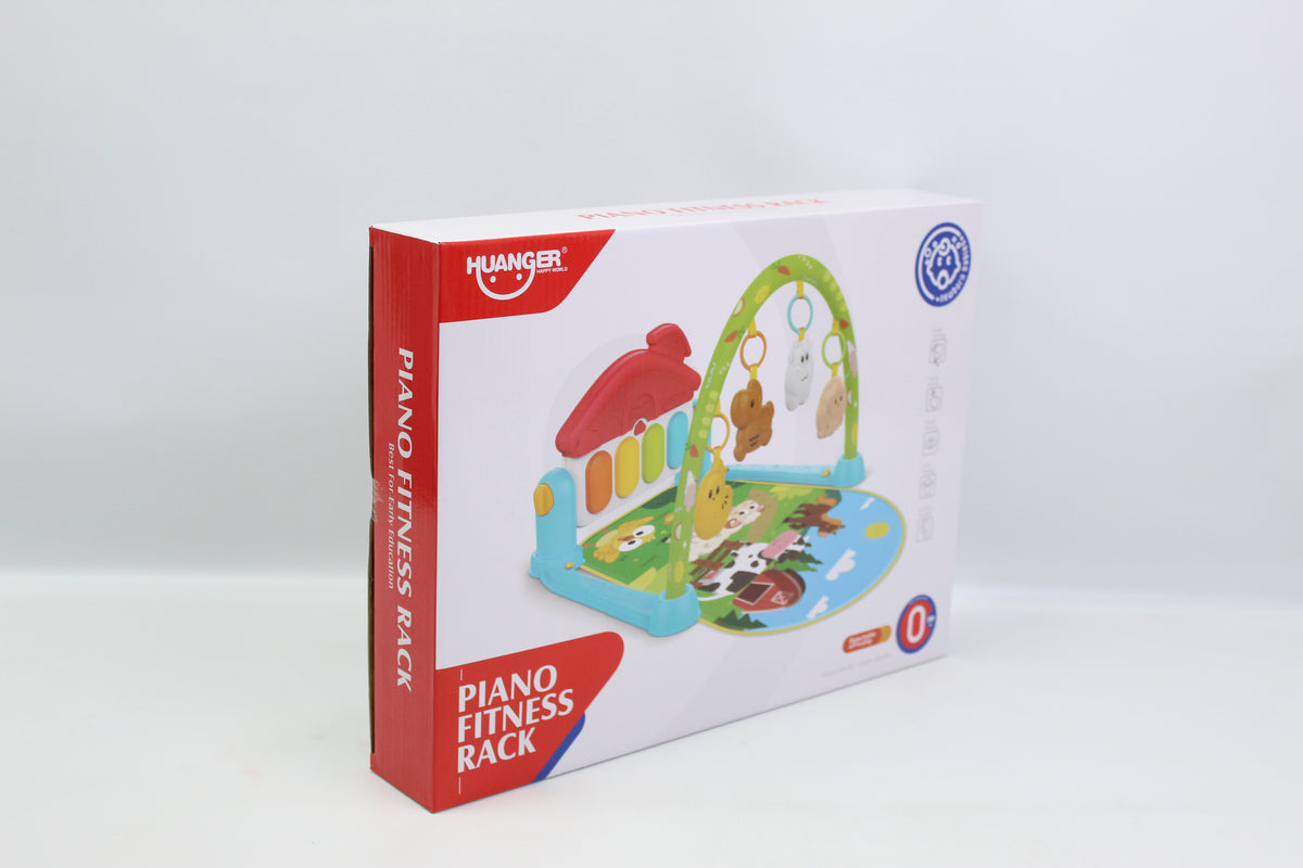 Huanger Musical Piano Fitness Play Gym - Ages 0M+
