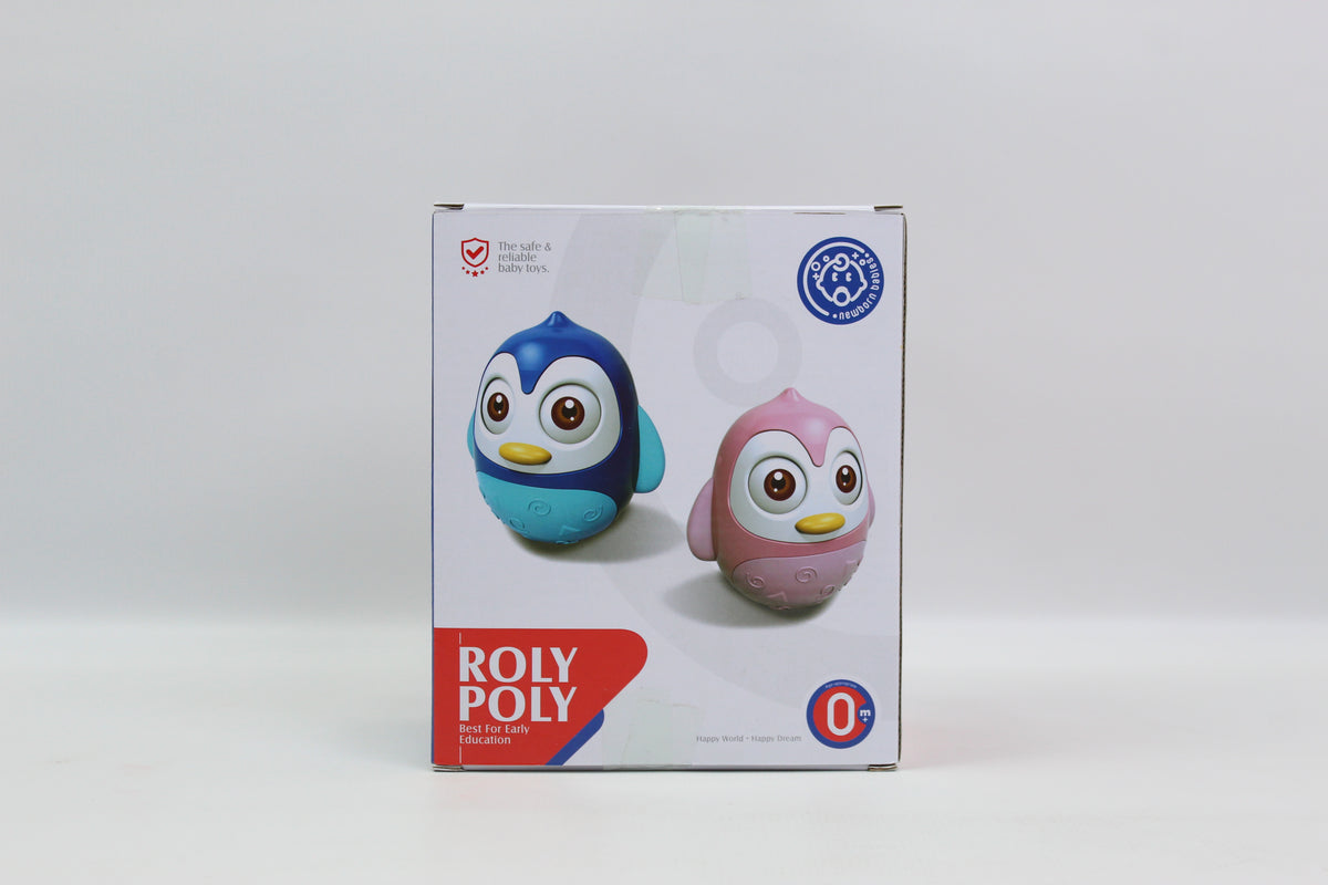 Huanger Owl Roly-Poly Tumbler - Pink - Ages 0M+