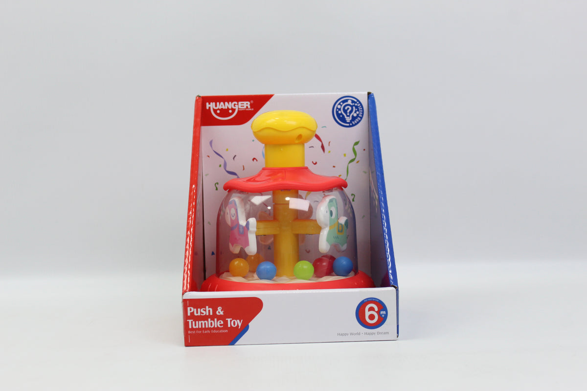 Huanger Push & Tumble Activity Toy - Ages 6M+