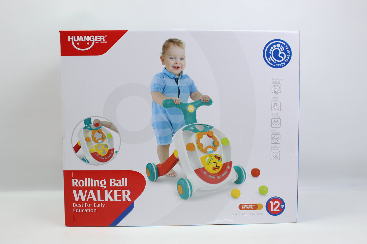 Huanger Rolling Ball Baby Walker - Ages 12M+