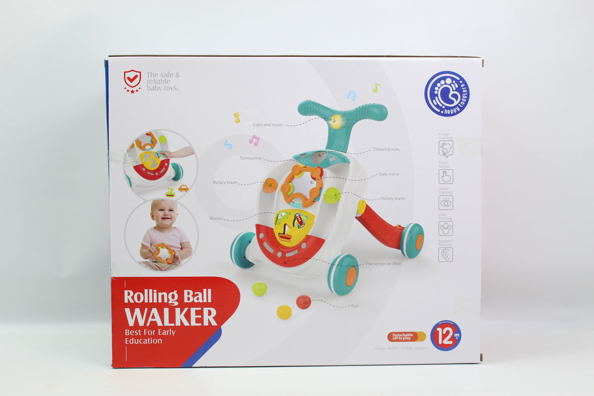 Huanger Rolling Ball Baby Walker - Ages 12M+