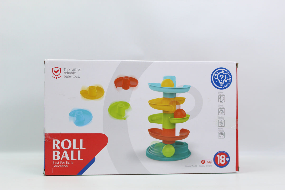 Huanger Rolling Ball Tower with Animal Top - Ages 18M+