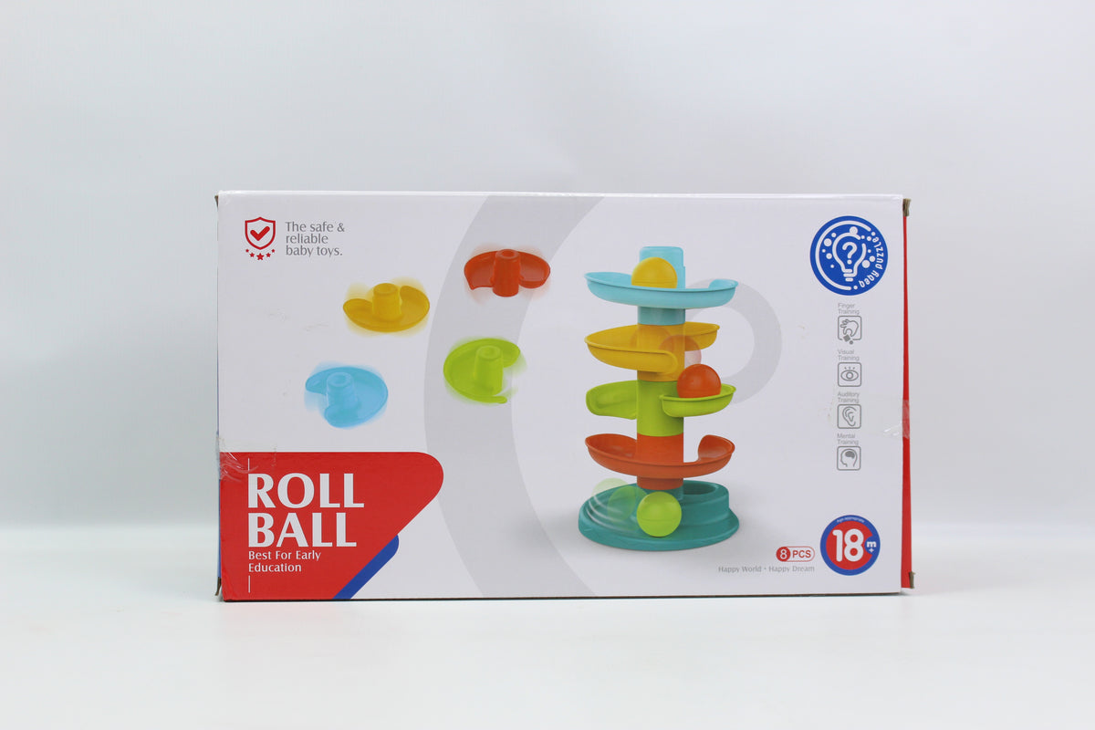 Huanger Rolling Ball Tower with Animal Top - Ages 18M+