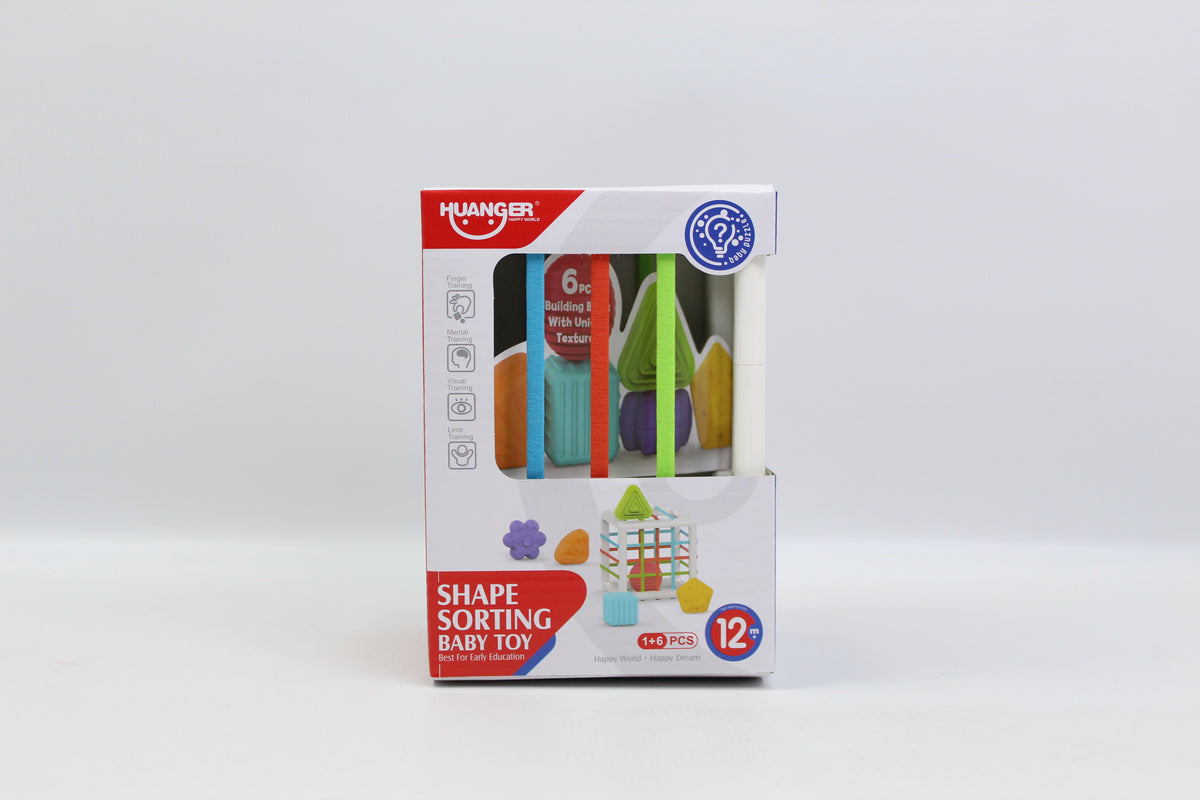 Huanger Shape Sorting Baby Toy - Ages 12M+