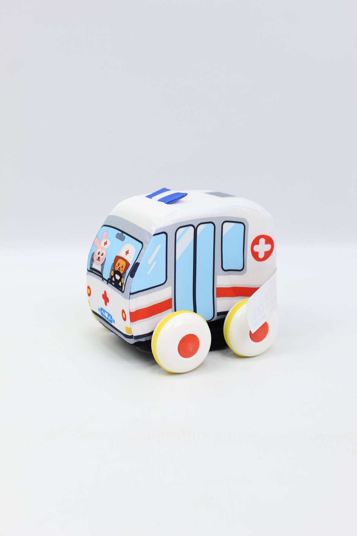 Huanger Soft Pull-Back Toy Vehicles - 6 Piece Set - Ages 12M+