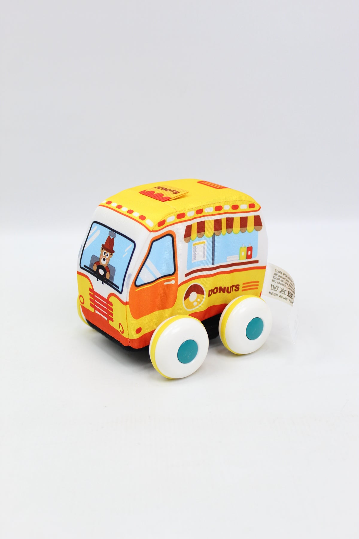Huanger Soft Pull-Back Toy Vehicles - 6 Piece Set - Ages 12M+