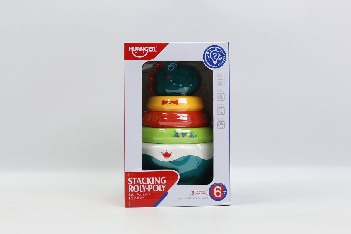 Huanger Stacking Roly-Poly Toy - Ages 6M+