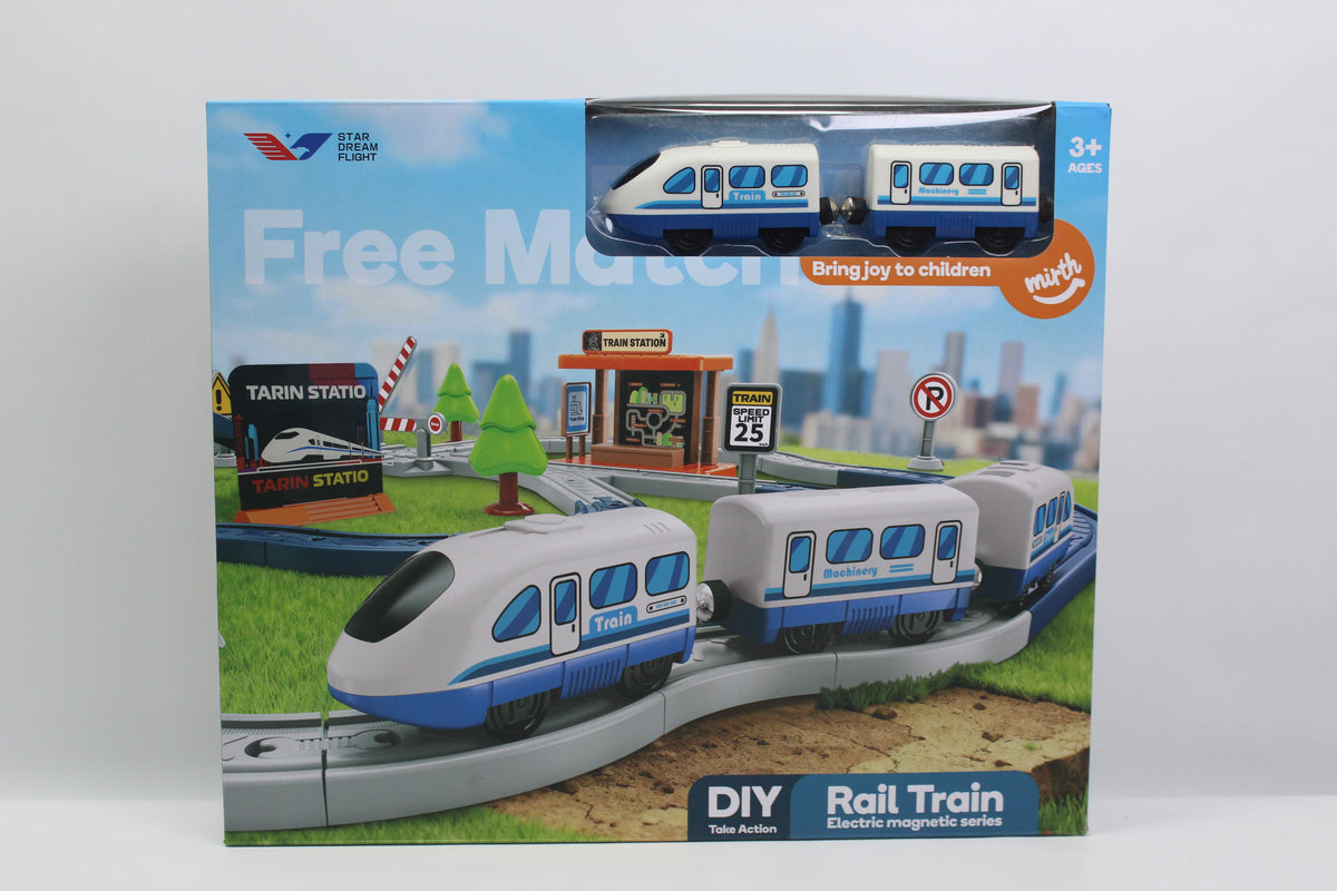 DIY Musical Rail Train Track Set - Ages 3+