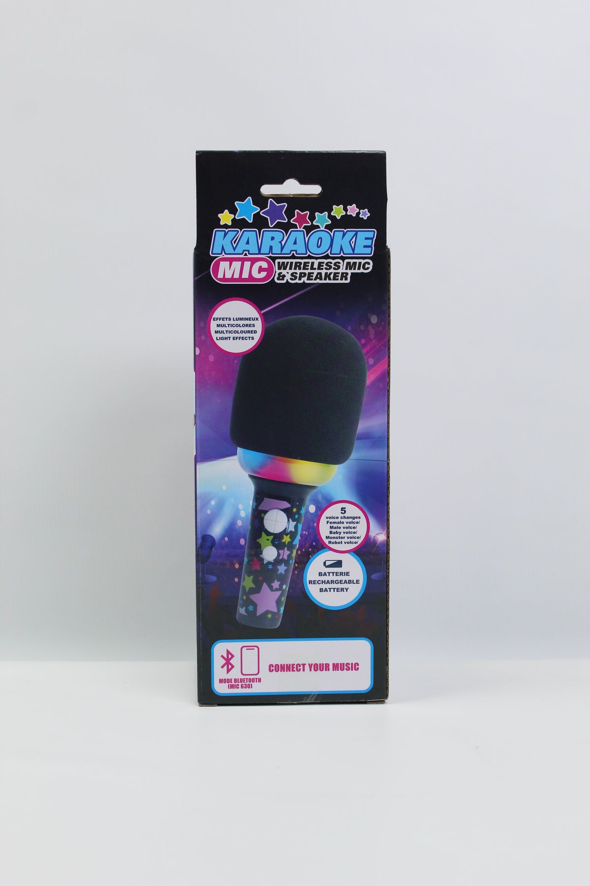 Wireless Karaoke Microphone with Speaker - Ages 8+