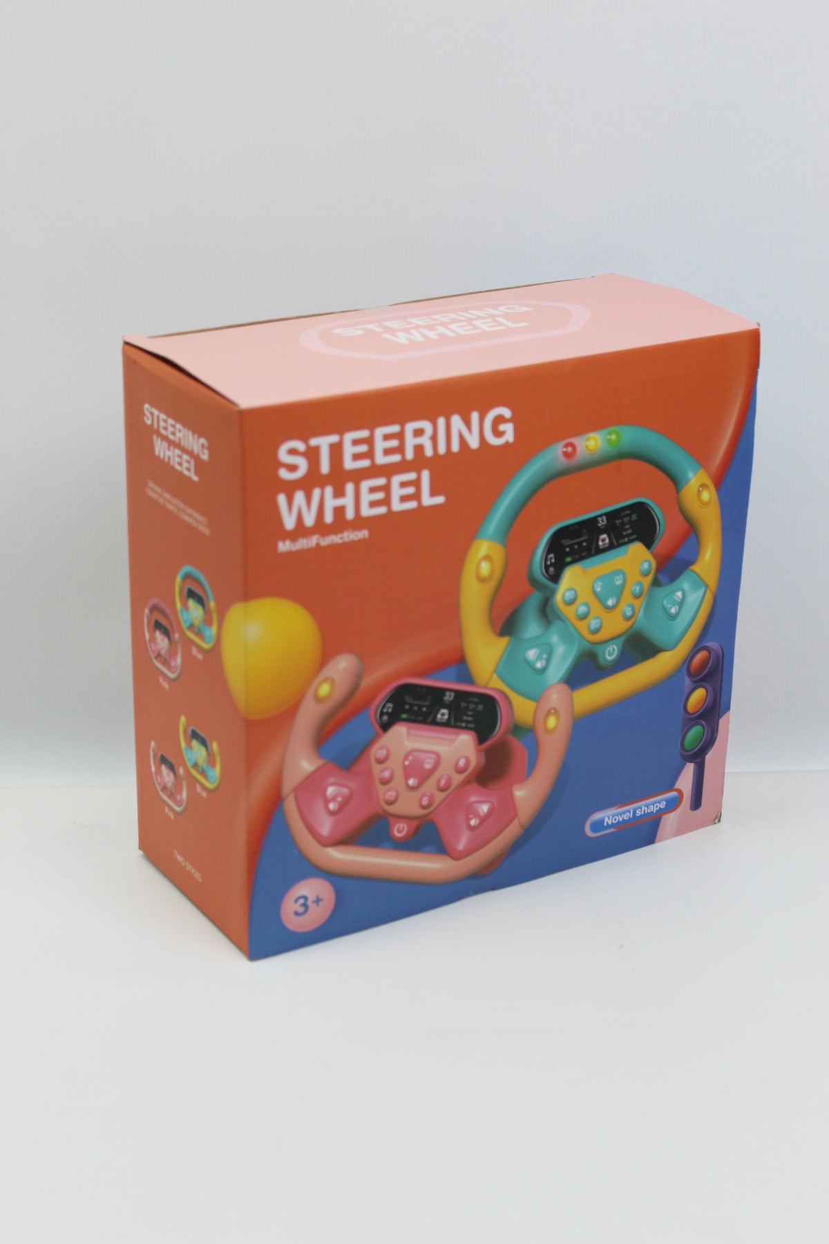 Multifunction Musical Steering Wheel Toy - Ages 3+