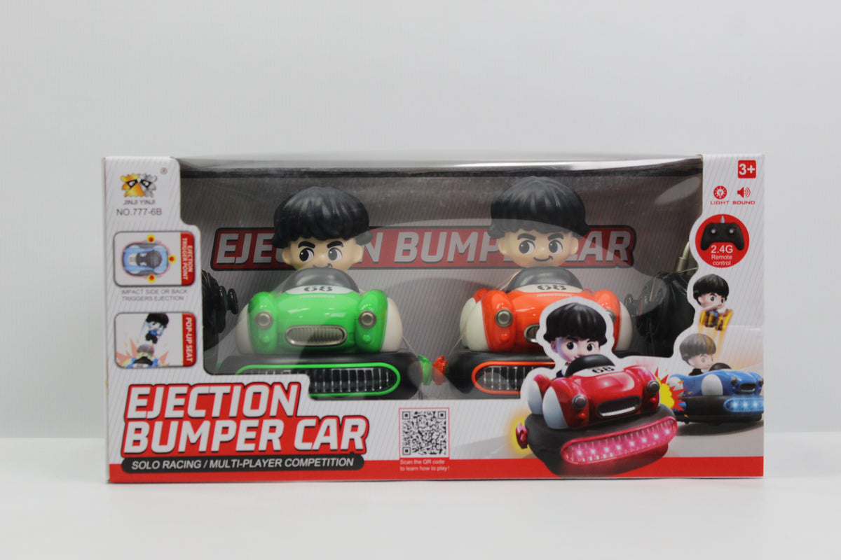 Musical Ejection Bumper Car Battle Set 2.4G - Ages 3+