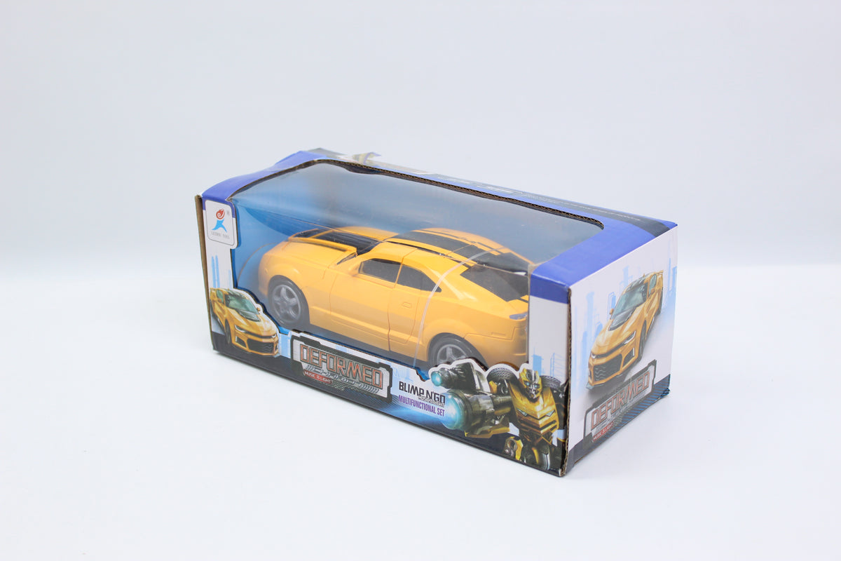 Musical Transforming Robot Car with Light