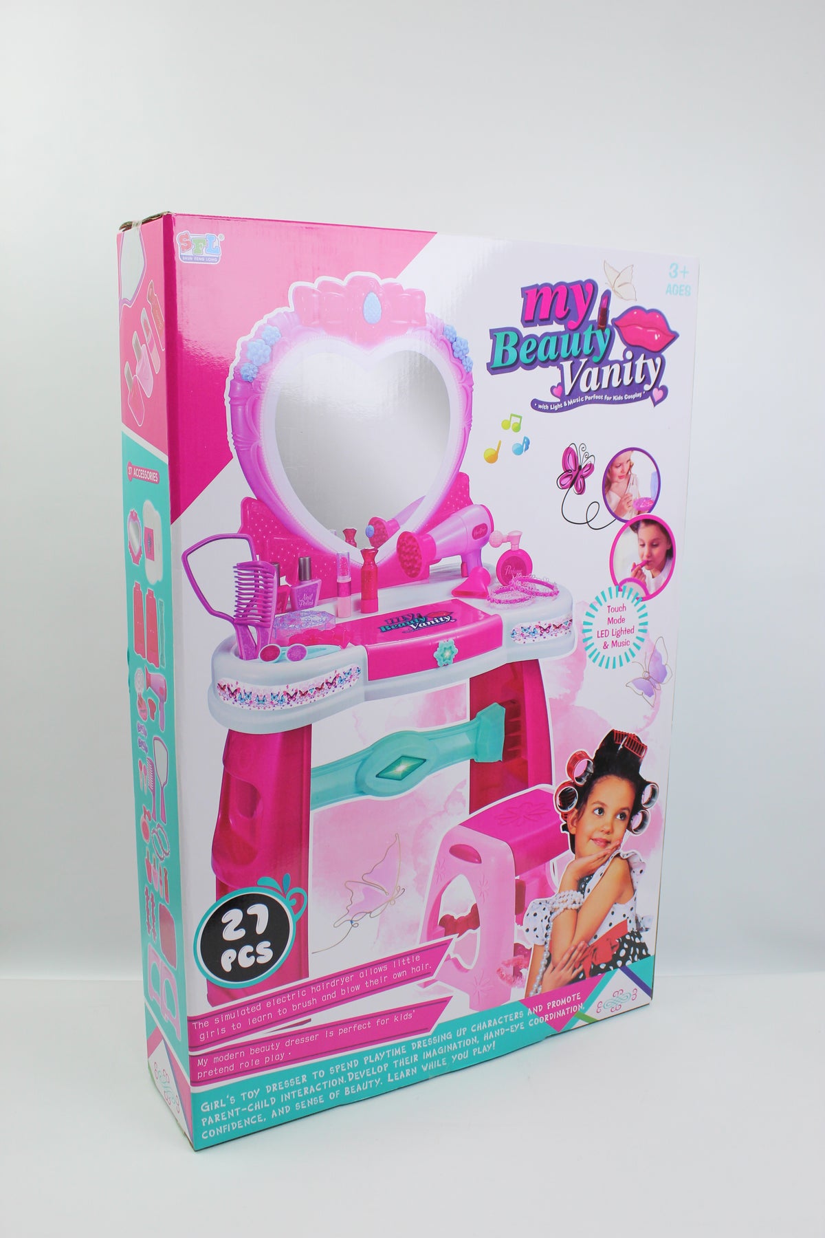 Musical Beauty Vanity Dressing Table Set - Ages 3+