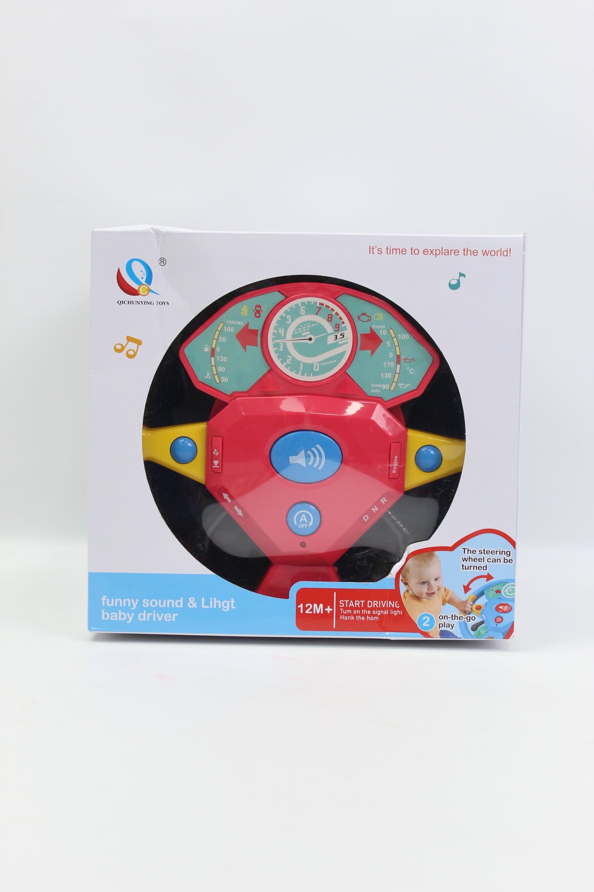 Interactive Musical Toy Steering Wheel