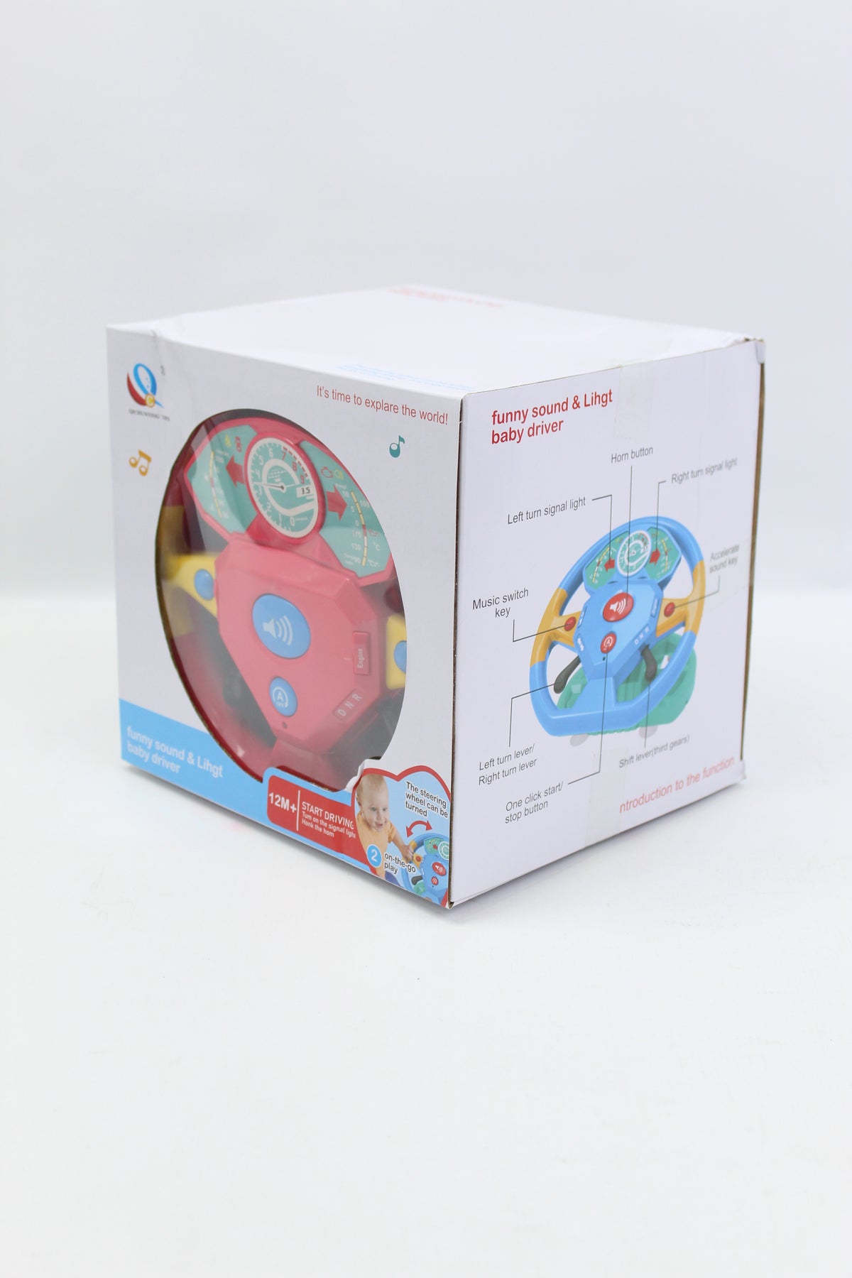 Interactive Musical Toy Steering Wheel