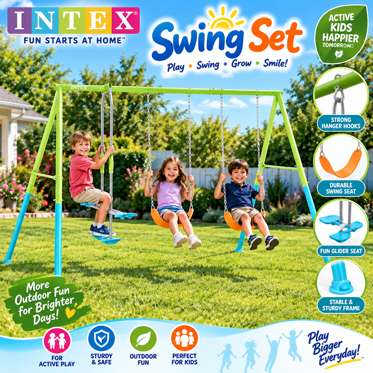 Intex Swing & Glide 3 Feature Set