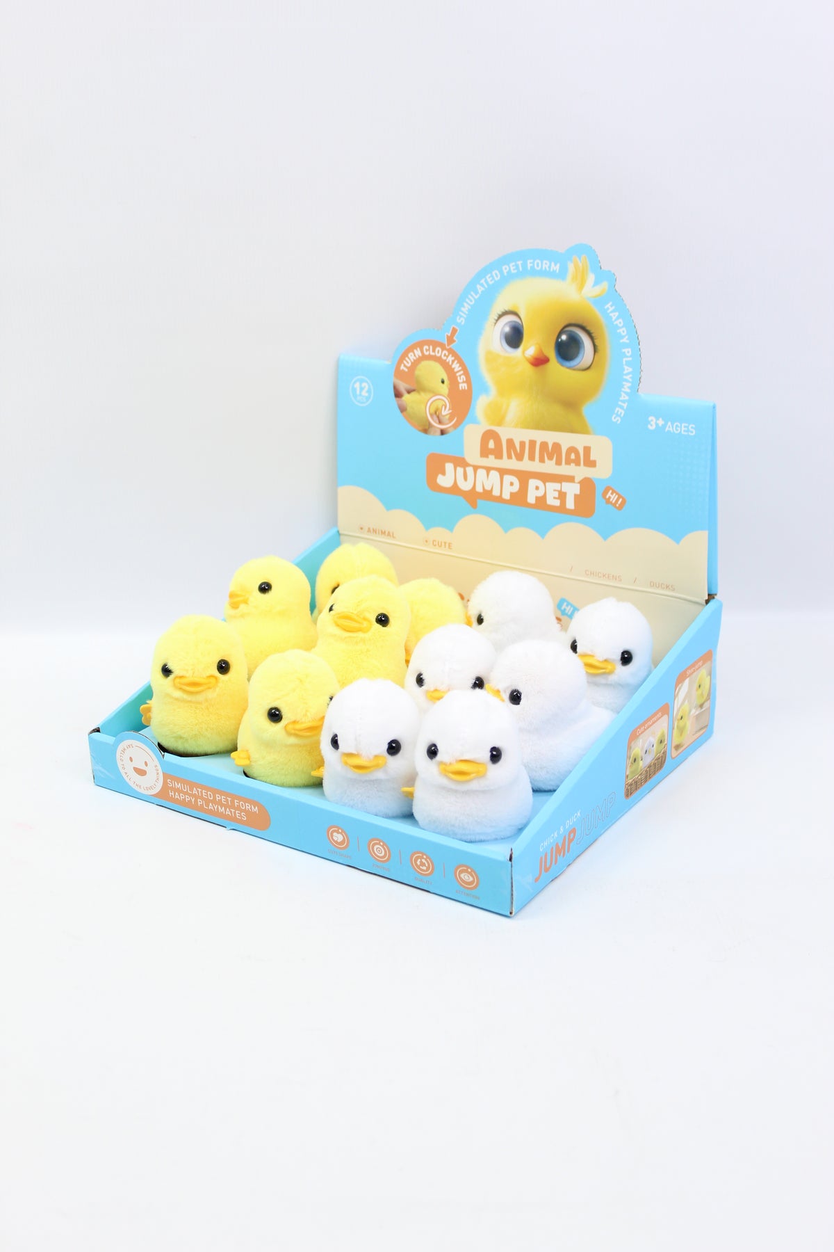 Jumping Chicken Toy - Assorted Designs