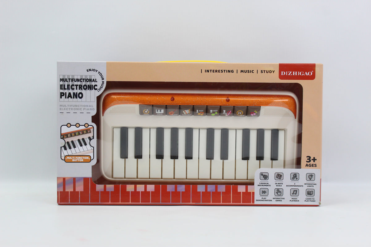 Kids Musical Piano Keyboard - 24 Keys - Ages 3+