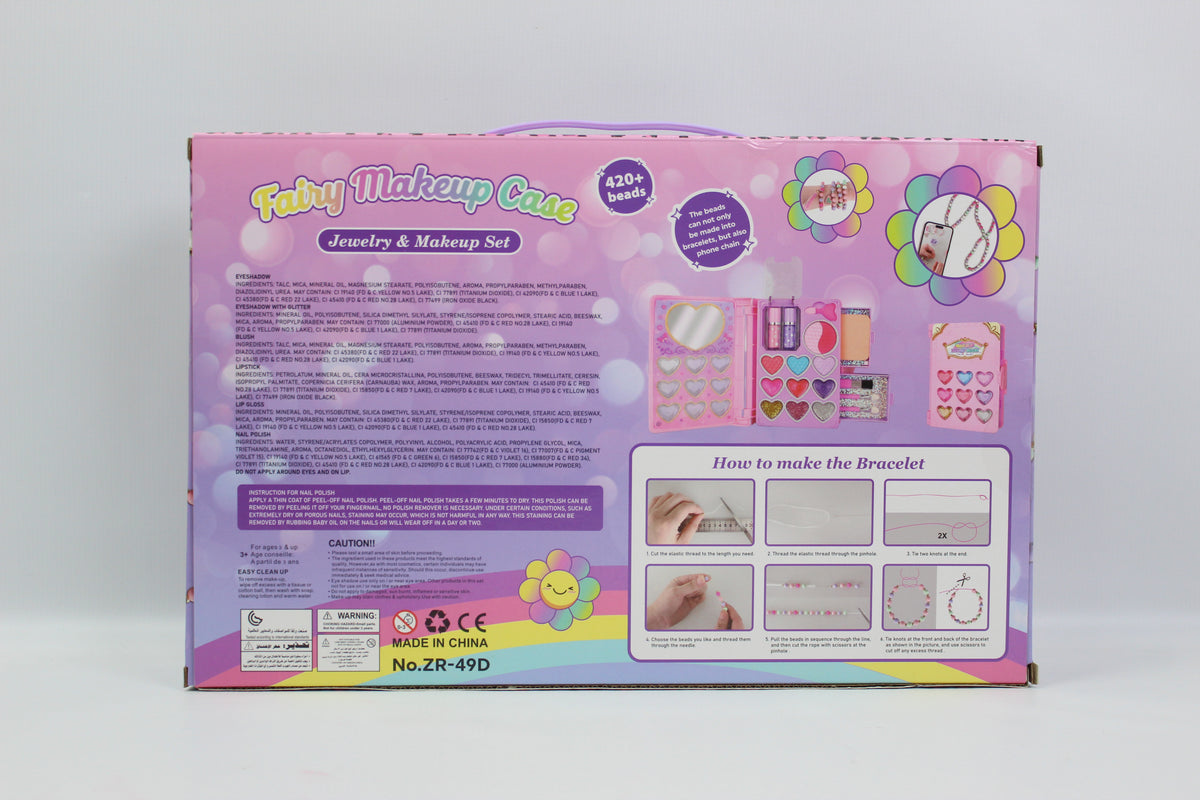 Kids Pretend Makeup Play Set