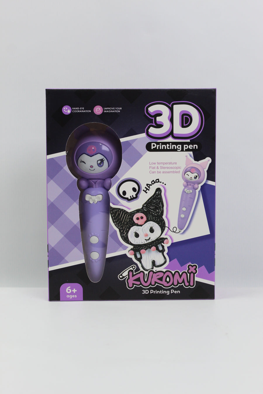 Kuromi 3D Printing Pen with USB Charging - Ages 6+