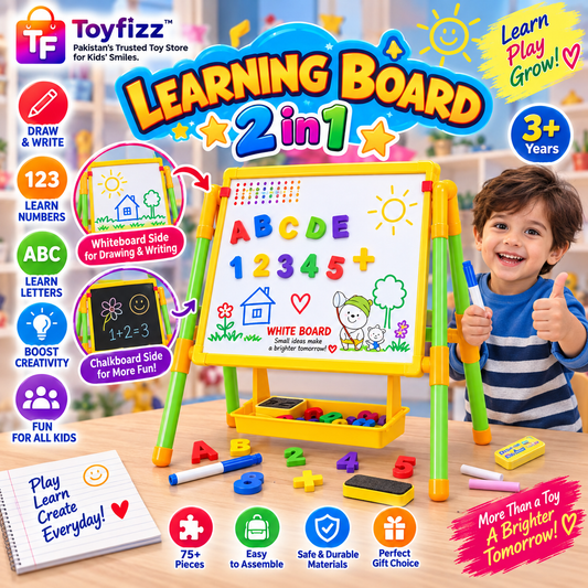 LEARNING BOARD 2-in-1