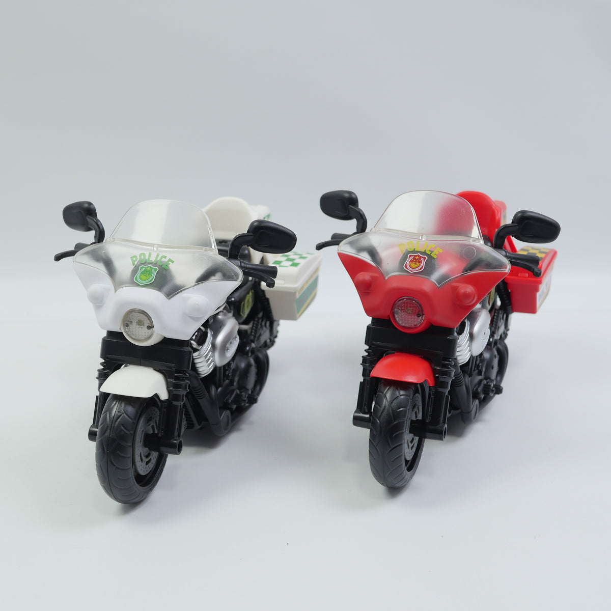 Light & Sound Police Motorbike - Assorted Colors - Ages 3+