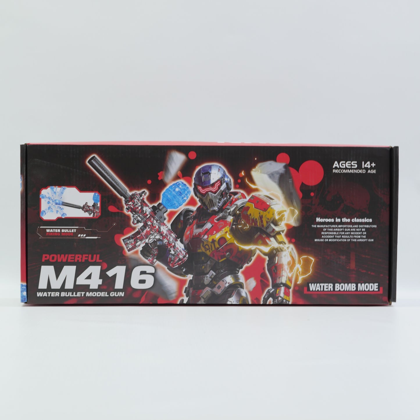 M416 Gel Ball Blaster with USB Charging - Ages 14+