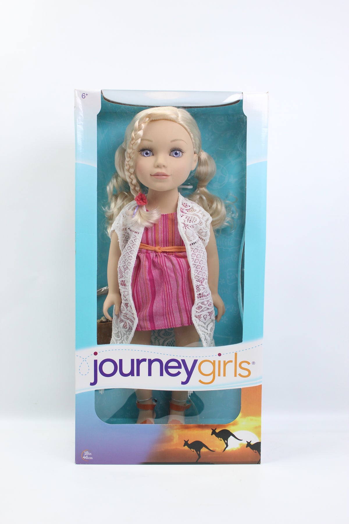 MFR DOLL BLUE DRESS