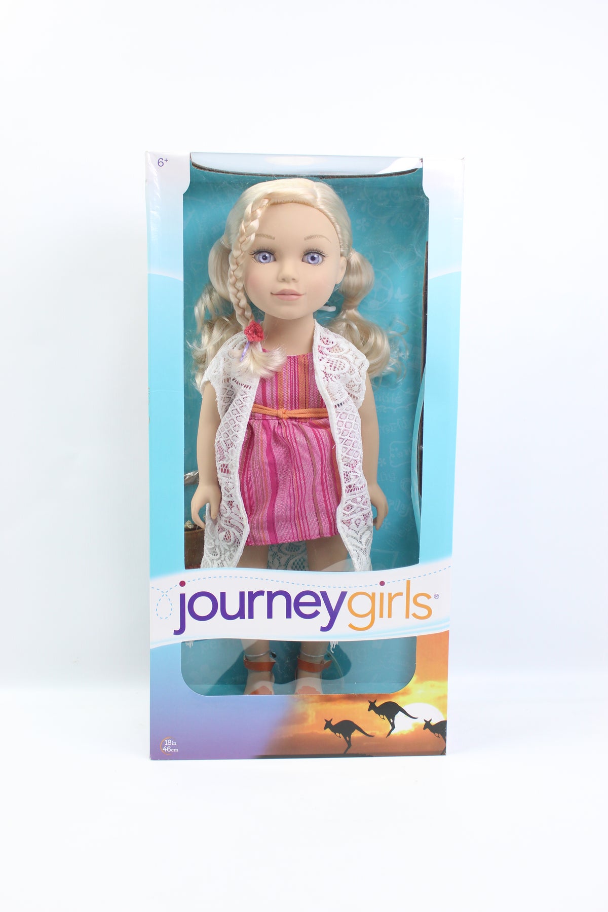 MFR DOLL BLUE DRESS