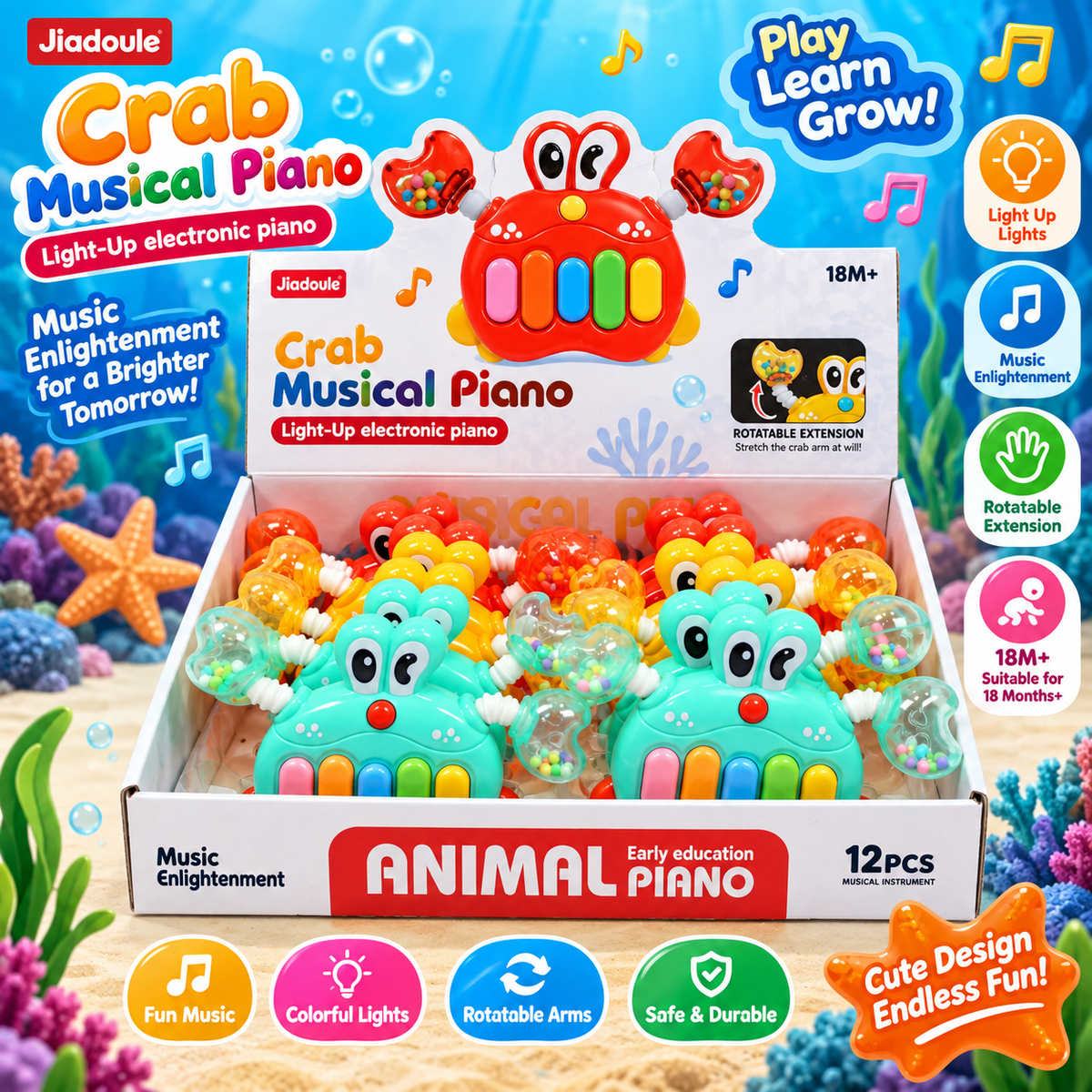 MUSICAL PIANO - 12 Pieces