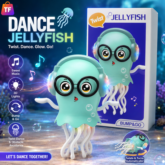 Magic Dancing Jellyfish Toy with Light and Sound