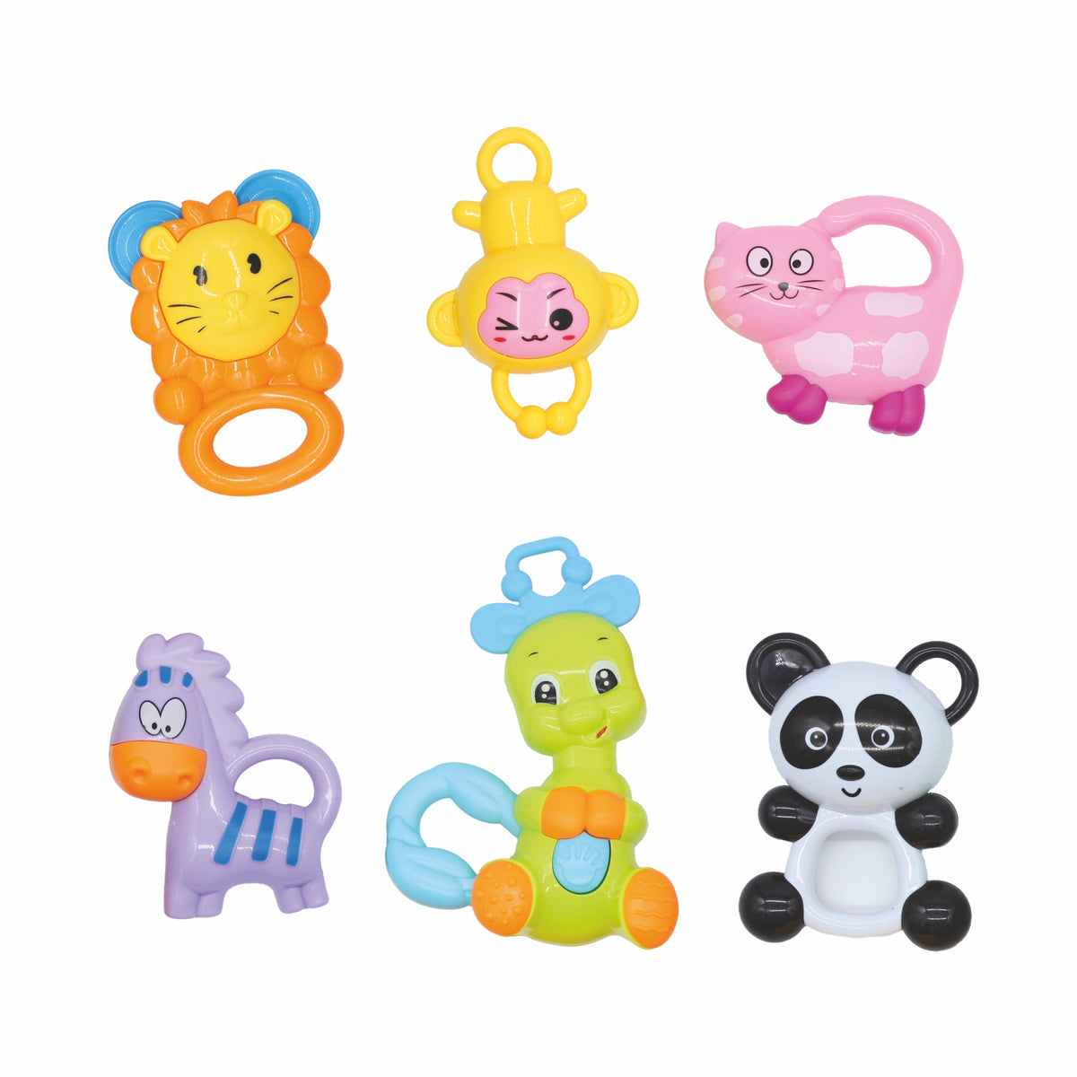 MamaBaba 6 Piece Baby Rattle Set | Toys & Toys