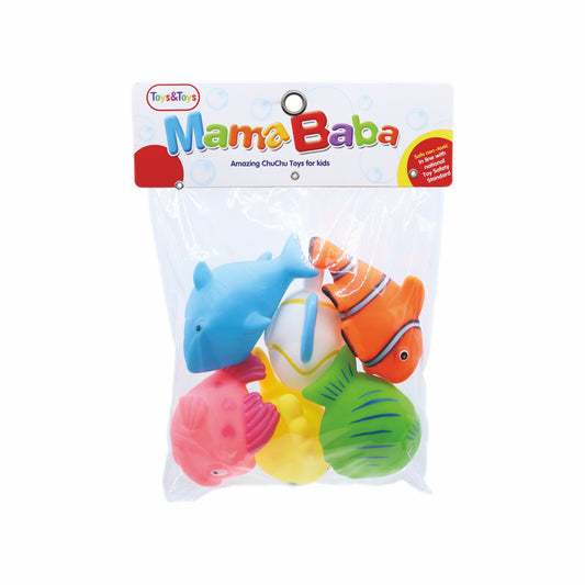 MamaBaba 6 Piece Fish Baby Toy Set | Toys & Toys