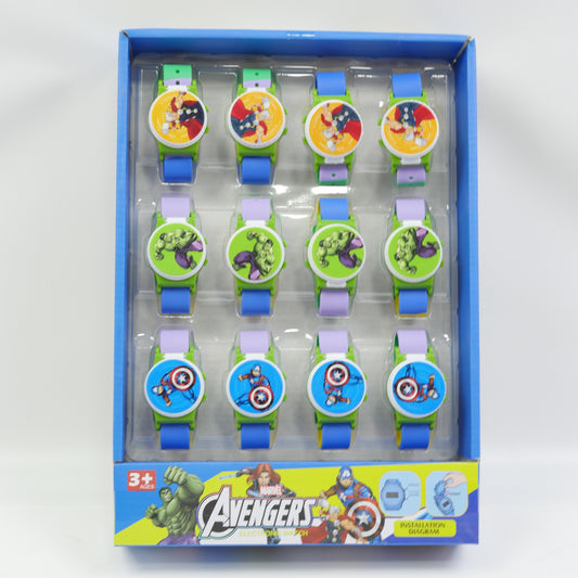 Marvel Avengers Digital Kids Watch - Assorted Design - Ages 3+