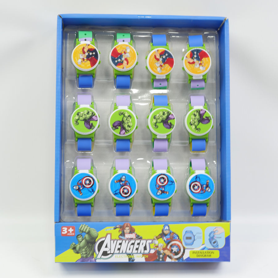 Marvel Avengers Digital Kids Watch - Assorted Design - Ages 3+