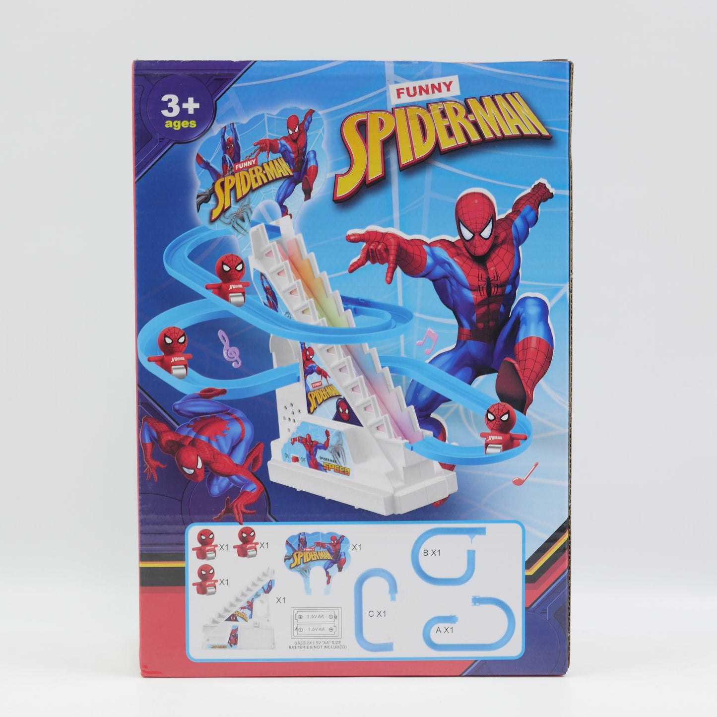 Marvel Spider-Man Musical Ball Track Game - Ages 3+